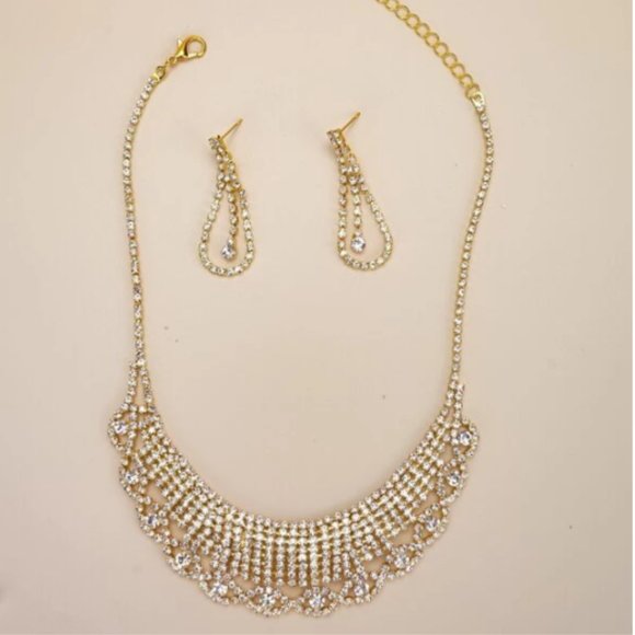 Best Gift Rhinestone Jewelry Set - Picture 5 of 6